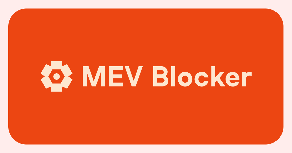 Mev blocker the best mev protection under the sun